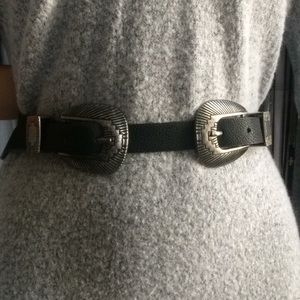 Double buckle belt